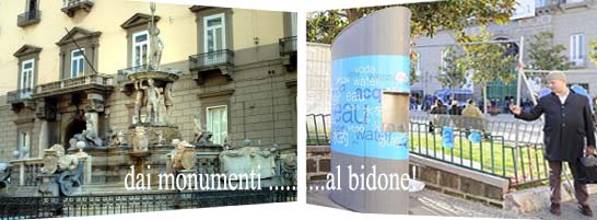 distributore acqua a piazza municipio