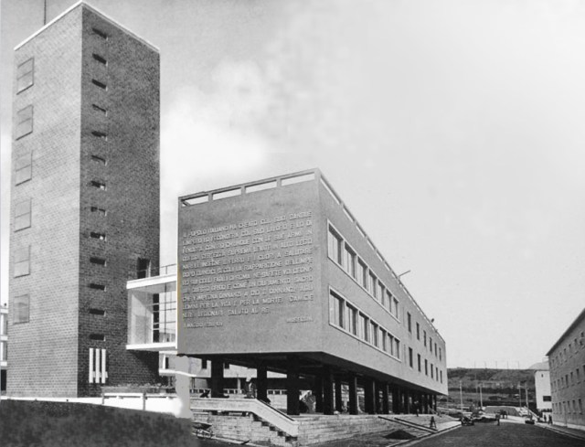 GUIDONIA casa del fascio (Giorgio Calza Bini, 1937)
