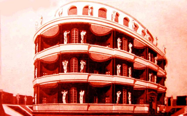 ridolfi palazzina ellittica