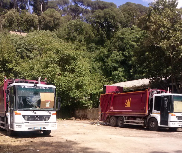 compattatore ama borghetto flaminio ...