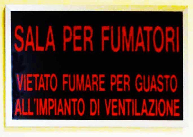 no smoking