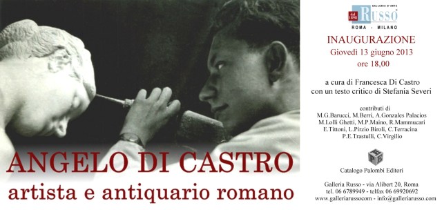 Invito Mostra ANGELO DI CASTRO,rid