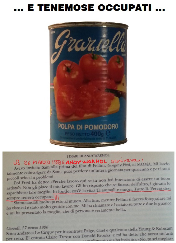 ... E TENEMOSE OCCUPATI ...