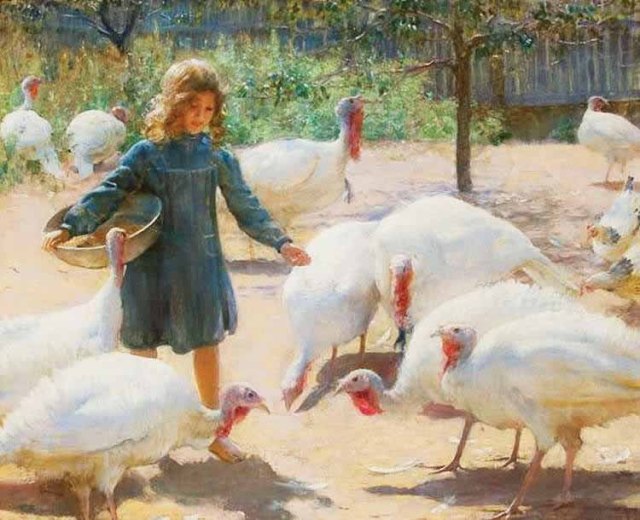 Charles-Courtney-Curran-White-turkeys-1