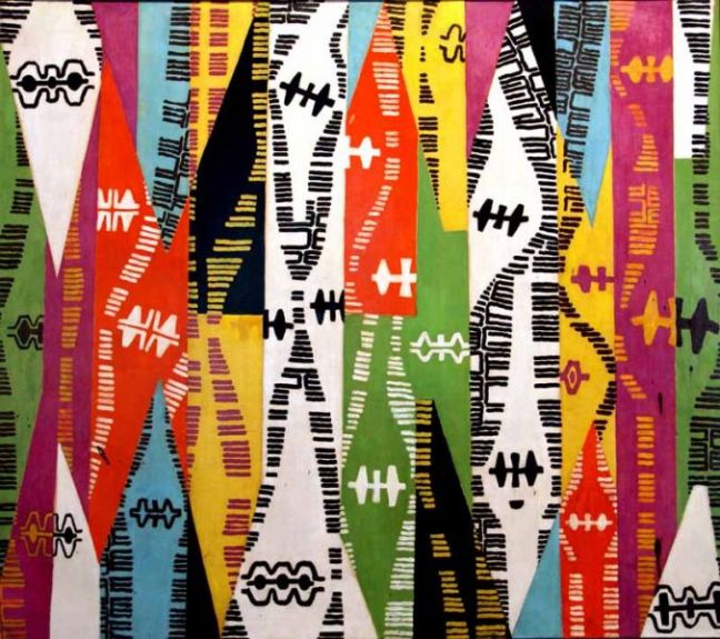 Giuseppe-capogrossi-bozzetto-per-il-soffitto-delle-scale-del-cinema-airone-1953_1383850620