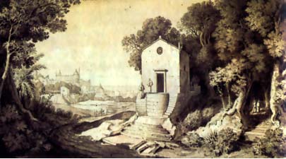 Piccola cappella vicino a Giarre sul monte Gibello