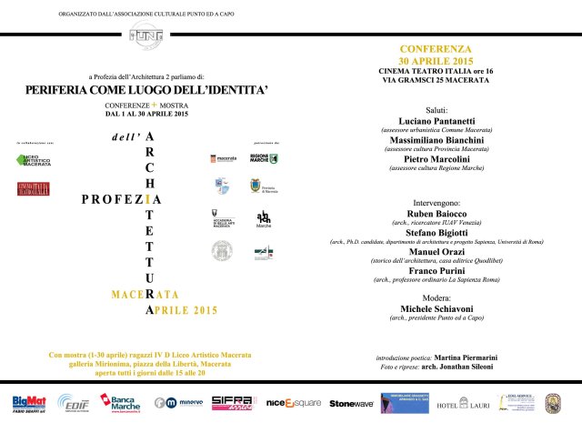 INVITO 30 aprile - pomeriggio