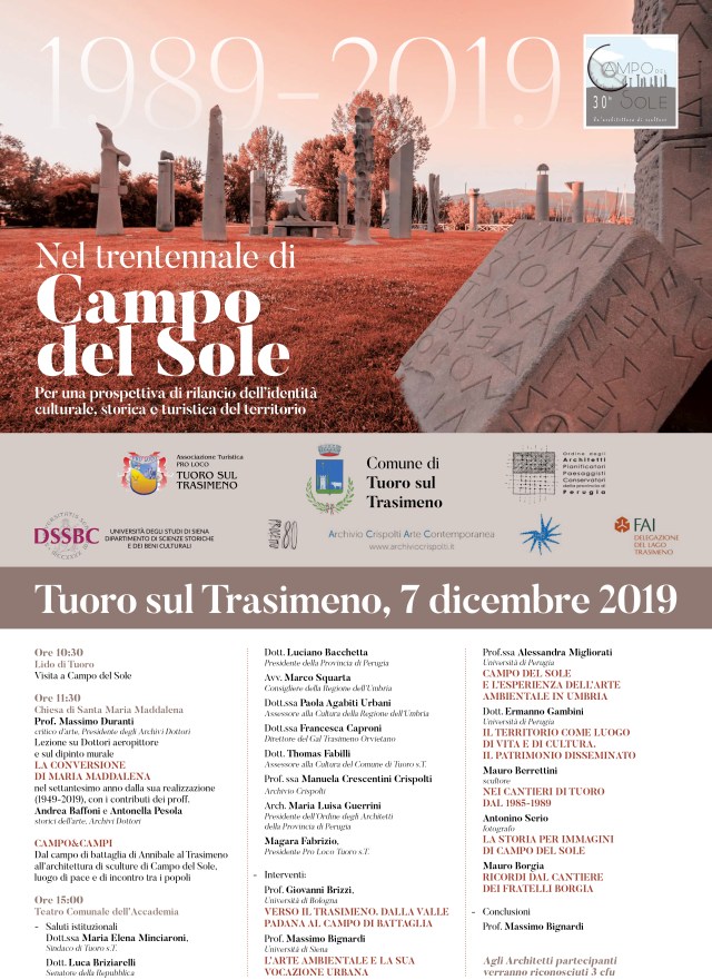 Locandina Nel Trentennale di Campo del Sole