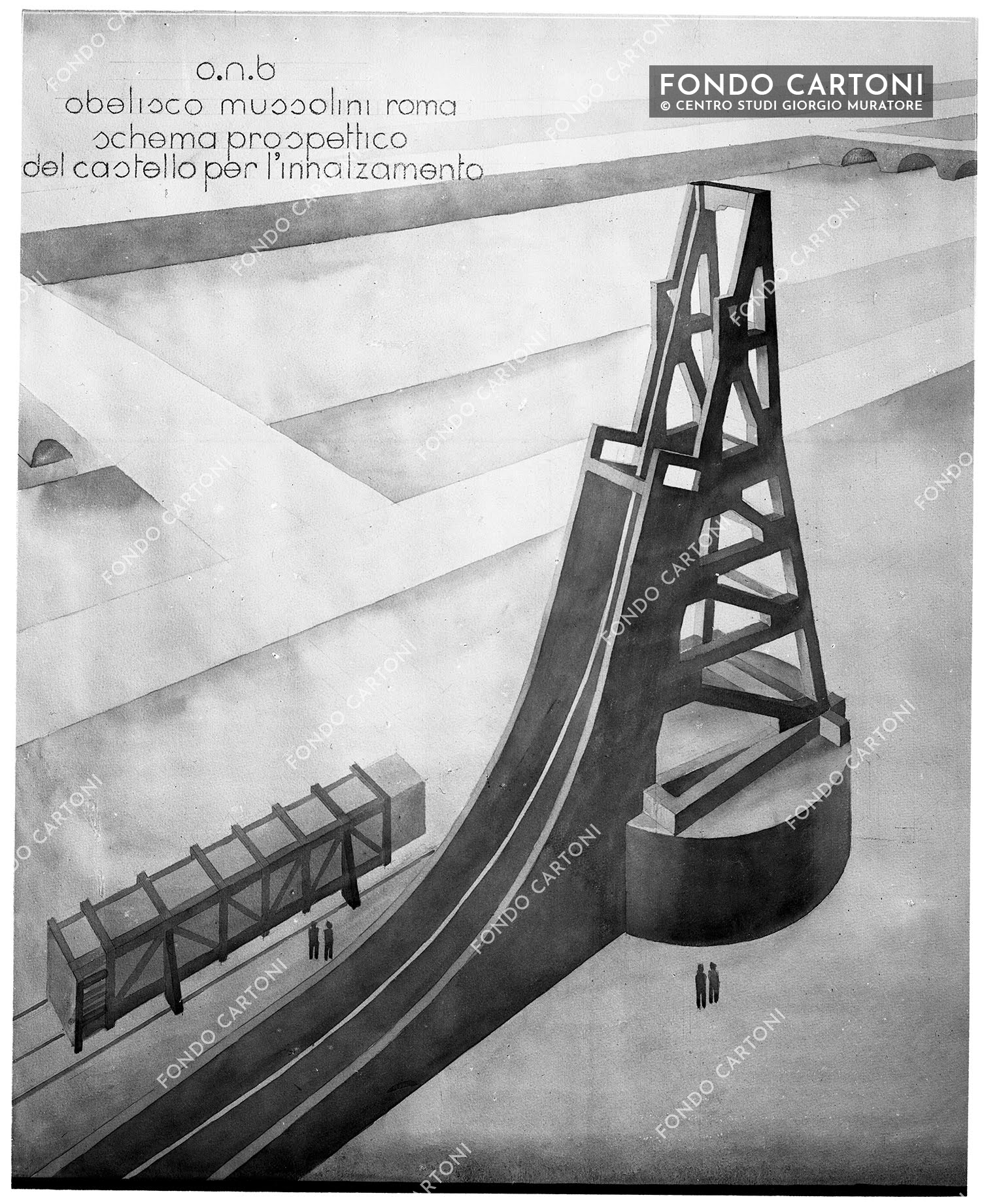 ser. 736 - Fondo Cartoni - © Centro Studi Giorgio Muratore - Archiwatch.it